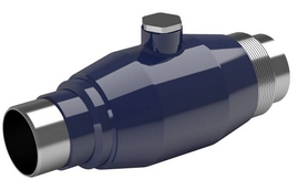 Краны для врезки в действующую сеть Naval приварные